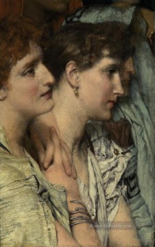 Sir Lawrence Eine Audienz romantische Sir Lawrence Alma Tadema Ölgemälde
